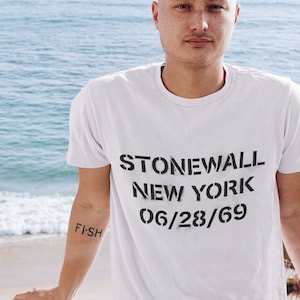 STONEWALL RIOTS Unisex Heavy Cotton Tee - LGBTQIA Pride T-Shirt