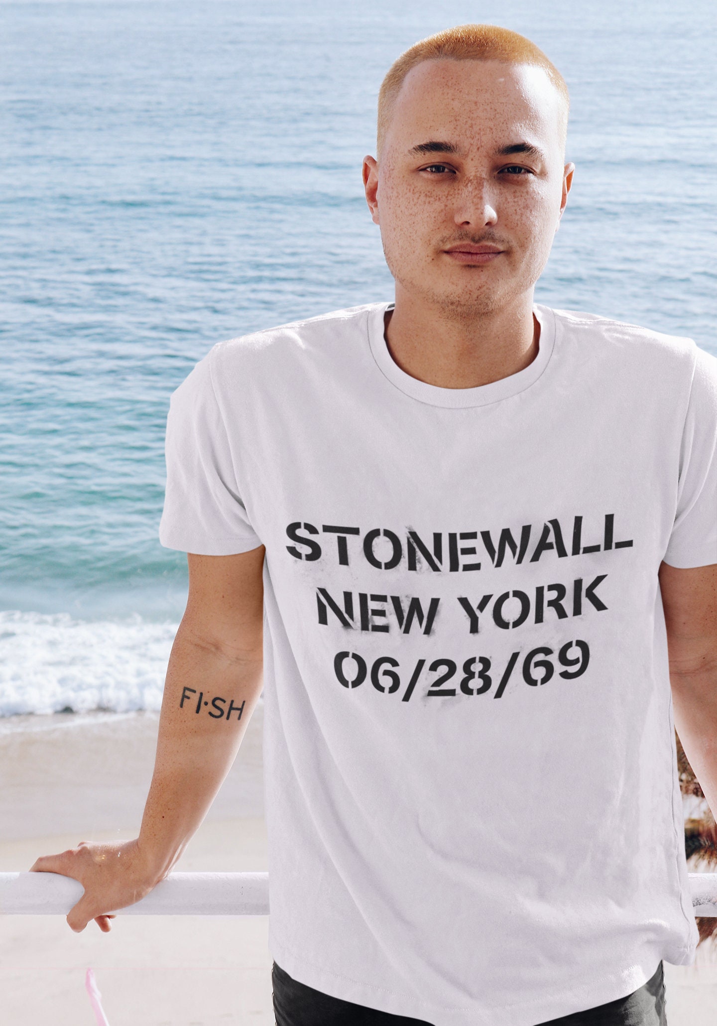 STONEWALL RIOTS Unisex Heavy Cotton Tee - LGBTQIA Pride T-Shirt