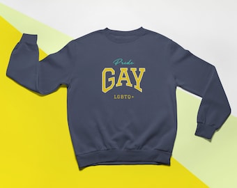 GAY PRIDE Unisex Heavy Blend Crewneck Sweatshirt