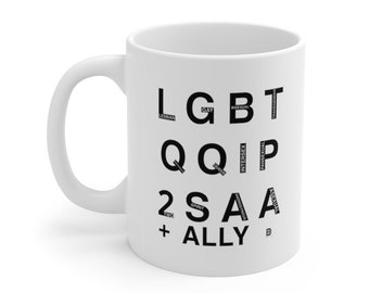 LGBTQQIP2SAA 11oz Ceramic Mug