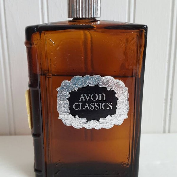 Avon vintage bottle vintage book tribute aftershave vintage bottle men's cologne mens aftershave old bottle vintage cologne Avon classics