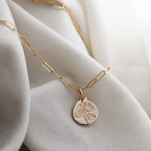 Oregon State Flower Necklace | 14k Gold or Sterling Silver Plated