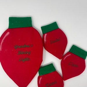 Personalisierter Weihnachtsschmuck, personalisierte Weihnachtsgeschenke, Geschenkideen, personalisierte Ornamente, Kranzanhänge,