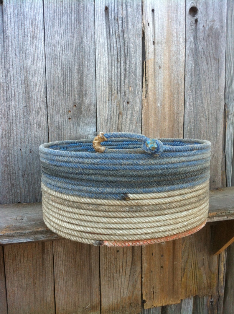 Large 3 Rope Basket Etsy Canada