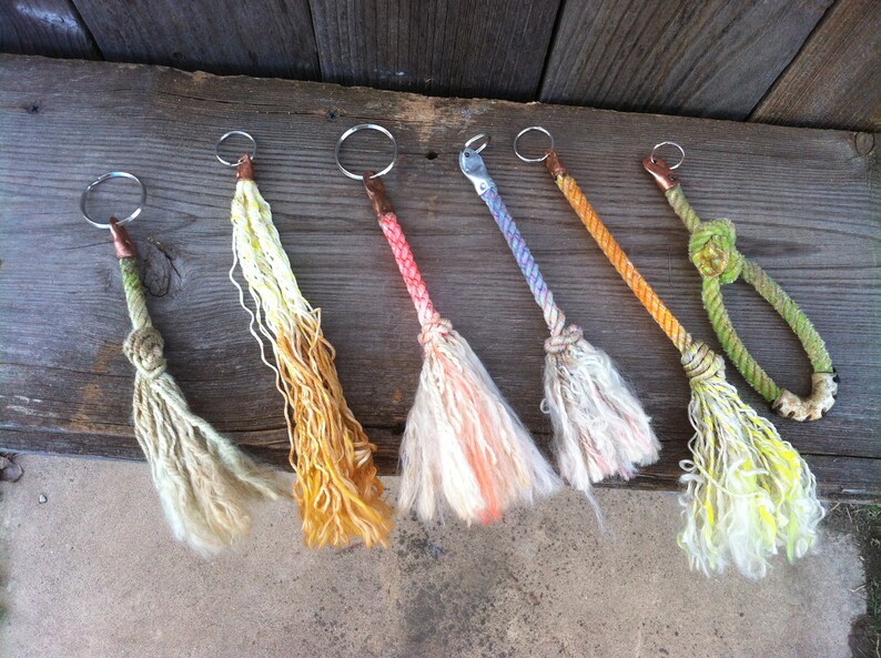 Lariat Rope Key Chains Etsy