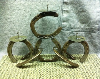 Horseshoe Unity Candle Holder