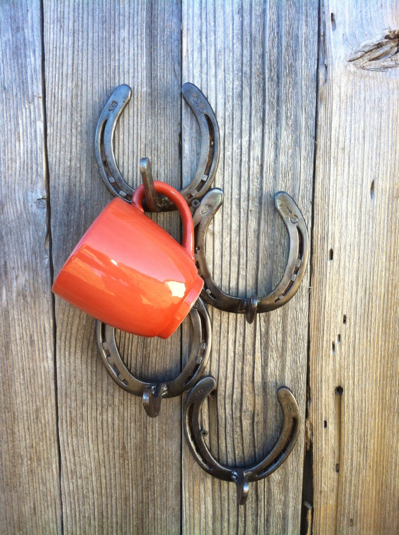 Horseshoe Mug Holder Etsy