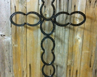 Standing Horseshoe Cross