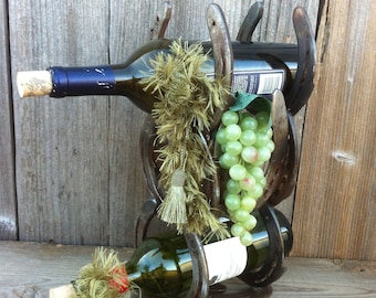 Horseshoe Wine Rack