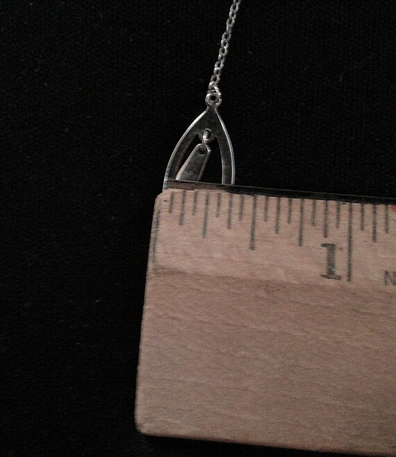 Silver Threader Earrings Simple Attractive AS IS - image 5