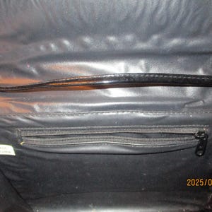 Silver Gold Lame, Black Satin Patent Clutches, Evening Purses image 9