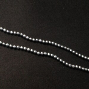 Honora Midnight Blue/Black 18-Inch Single Strand Cultured Pearl Necklace Sterling Silver Clasp image 10