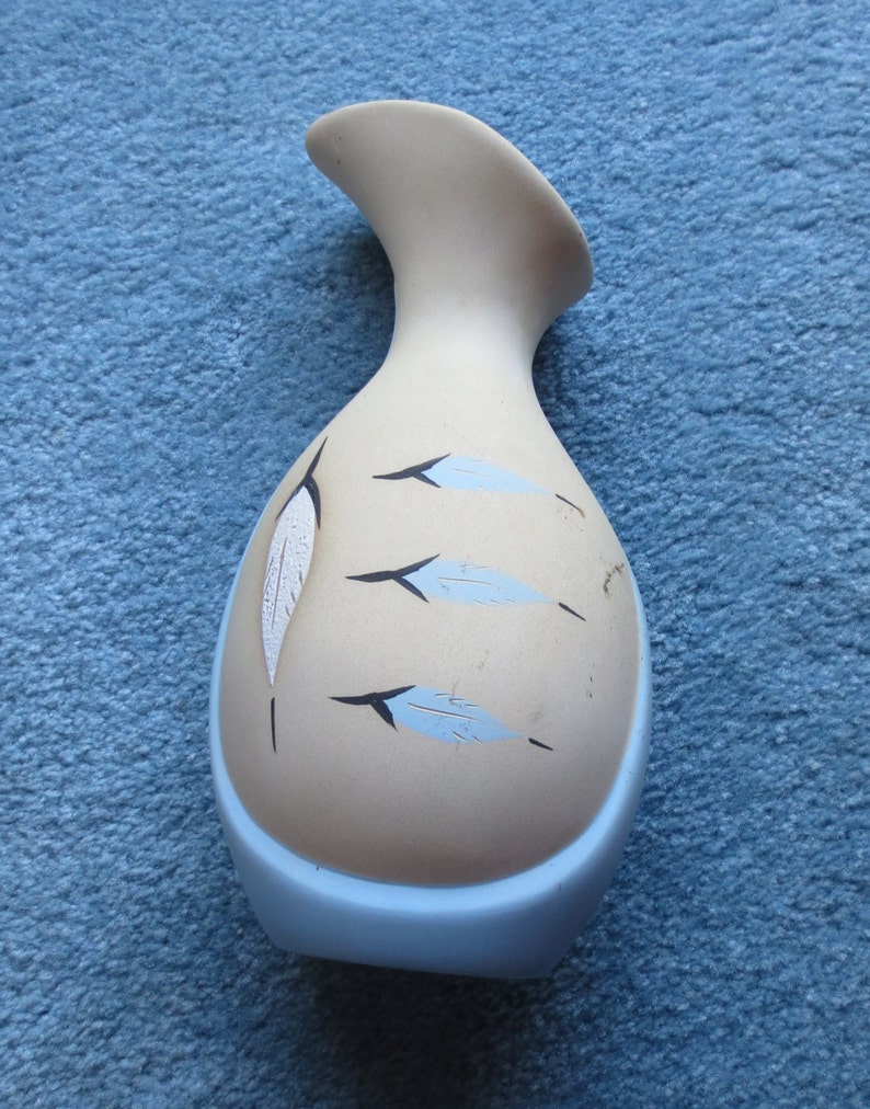 ON SALE NEW Old Stock-1980s Mexican Pottery Vase Perfect for image 0