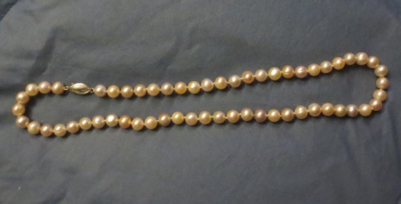 Honora 18" Single Strand of Pearls-White and Very… - image 4