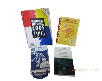Vintage Electrical Books & Manuals 1993-2005: Electrician's Reference Bundle