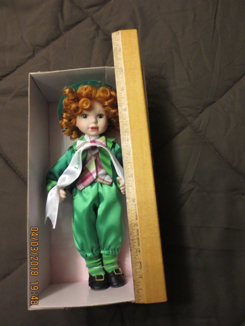 Vintage 9 Inch Marie Osmond Irish Leprechaun style doll Marie image 0