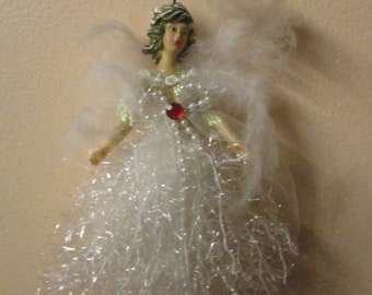 Choose Your Hanging Angels of the Month for Collectors, Tree Ornaments, Package Decorations, Secret Santa, Small Space Decor