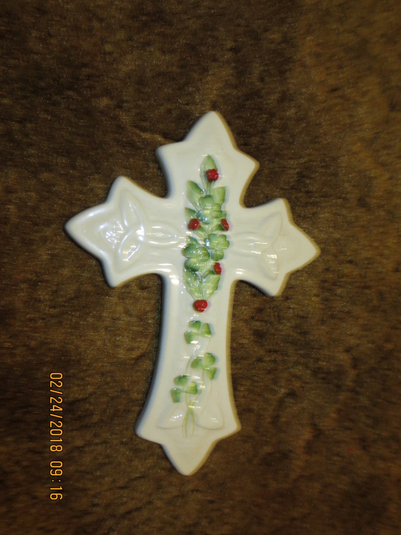 Year Round Belleek Porcelain Cross for Everyone No Occasion image 0