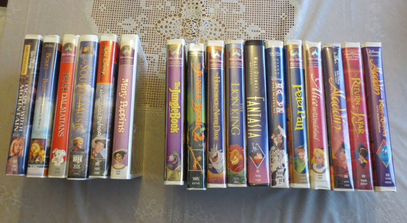 VHS Disney Animated Movies Kids the Young at Heart-Rainy Day image 0