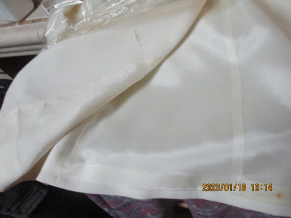 Fully Lined Soft White Blazer w 2 Lined Besom Poc… - image 7