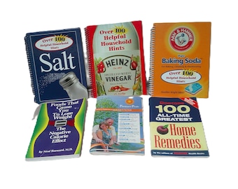 Household Hints Books: Salt, Vinegar, Baking Soda, Weight Loss, Home Remedies
