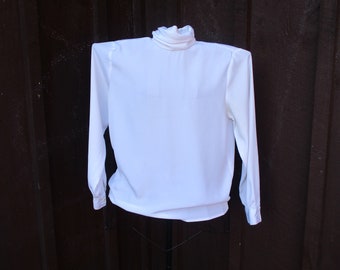 Dressy White Blouses - Etsy