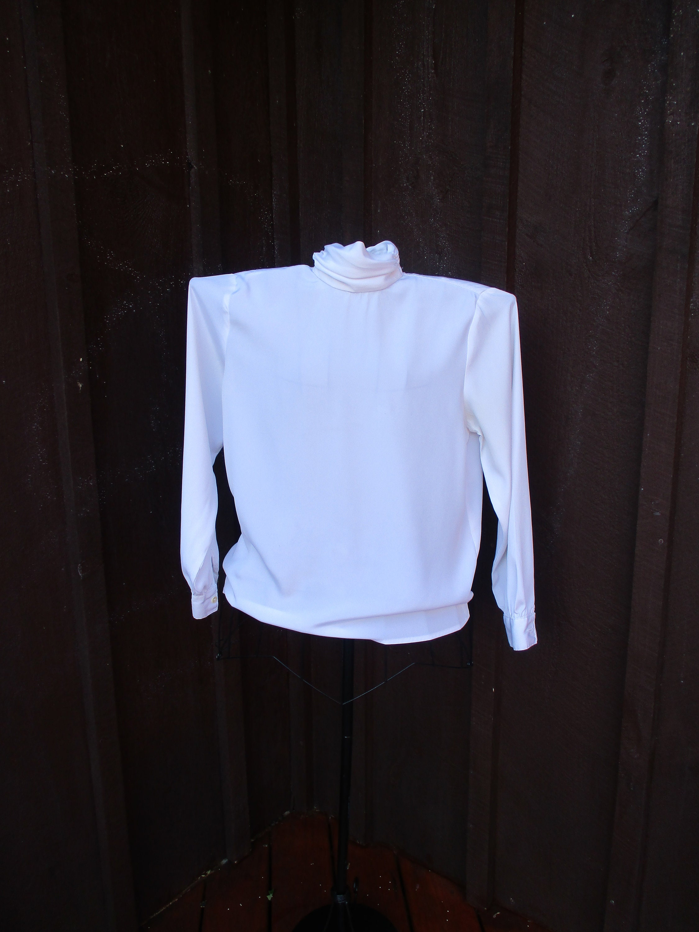 Dressy White Blouses - Etsy