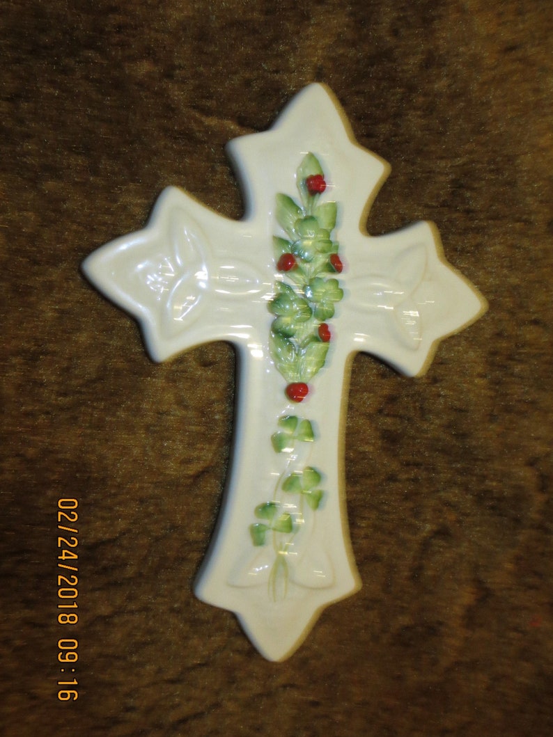 Year Round Belleek Porcelain Cross for Everyone No Occasion image 1