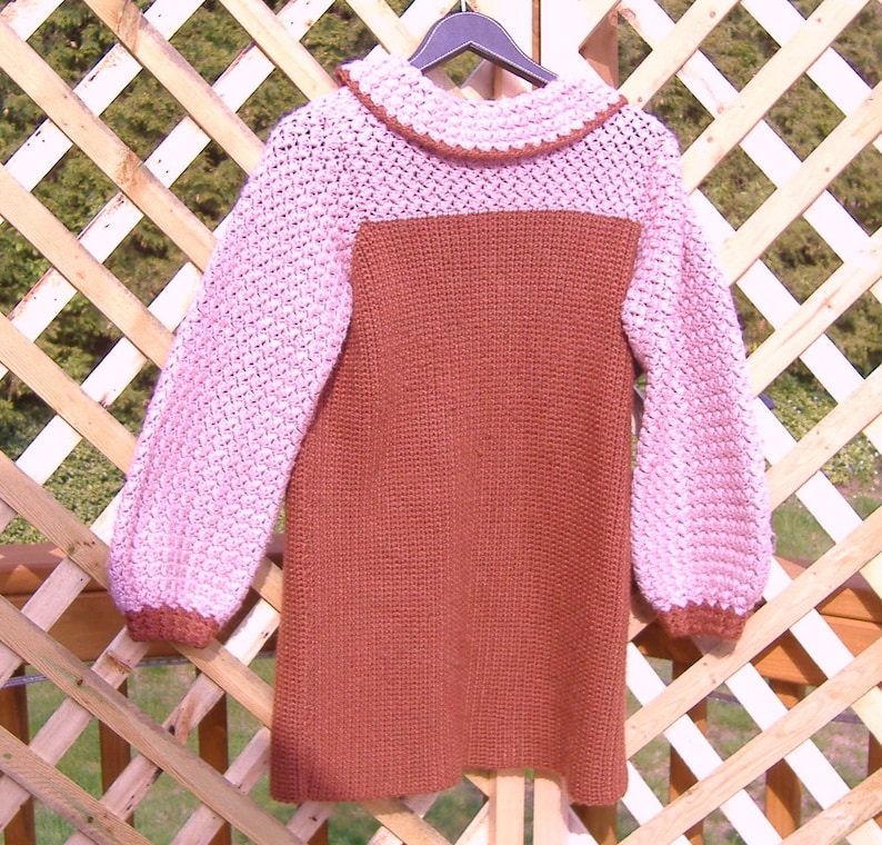 FREE SHIPPING  50% OFF  90s Vintage Fall-Spring Brown and image 0