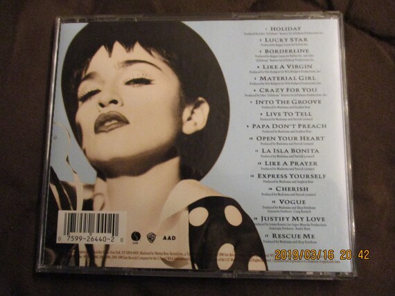 Vintage Rock & Roll CD Collection: Grateful Dead, Madonna, Billy Joel