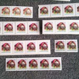 1995 to 1997 Jukebox Self-Adhering and Prepasted Presorted First-Class Card NEW Stamps