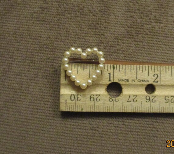 2MM Pearl Heart Pin and/or Round Hoop Gold Filled… - image 6