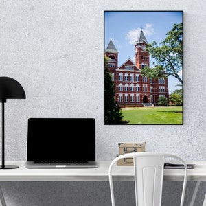 Samford Hall Auburn University, Auburn Alabama SEC, College Dorm Art, Graduate gift, Alumni gift War Eagle Photography Unframed image 3