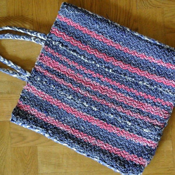 Rag Rug Tote - Etsy