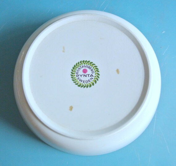 Vintage Stig Lindberg Gustavsberg PYNTA Bowl: 1970s Swedish