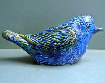 Ceramic Dachshund Figurine in Rimini Blue - BITOSSI - Etsy