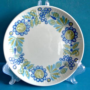 Vintage 1970s Figgjo Flint Vulcanus Plate: Tor Viking Design