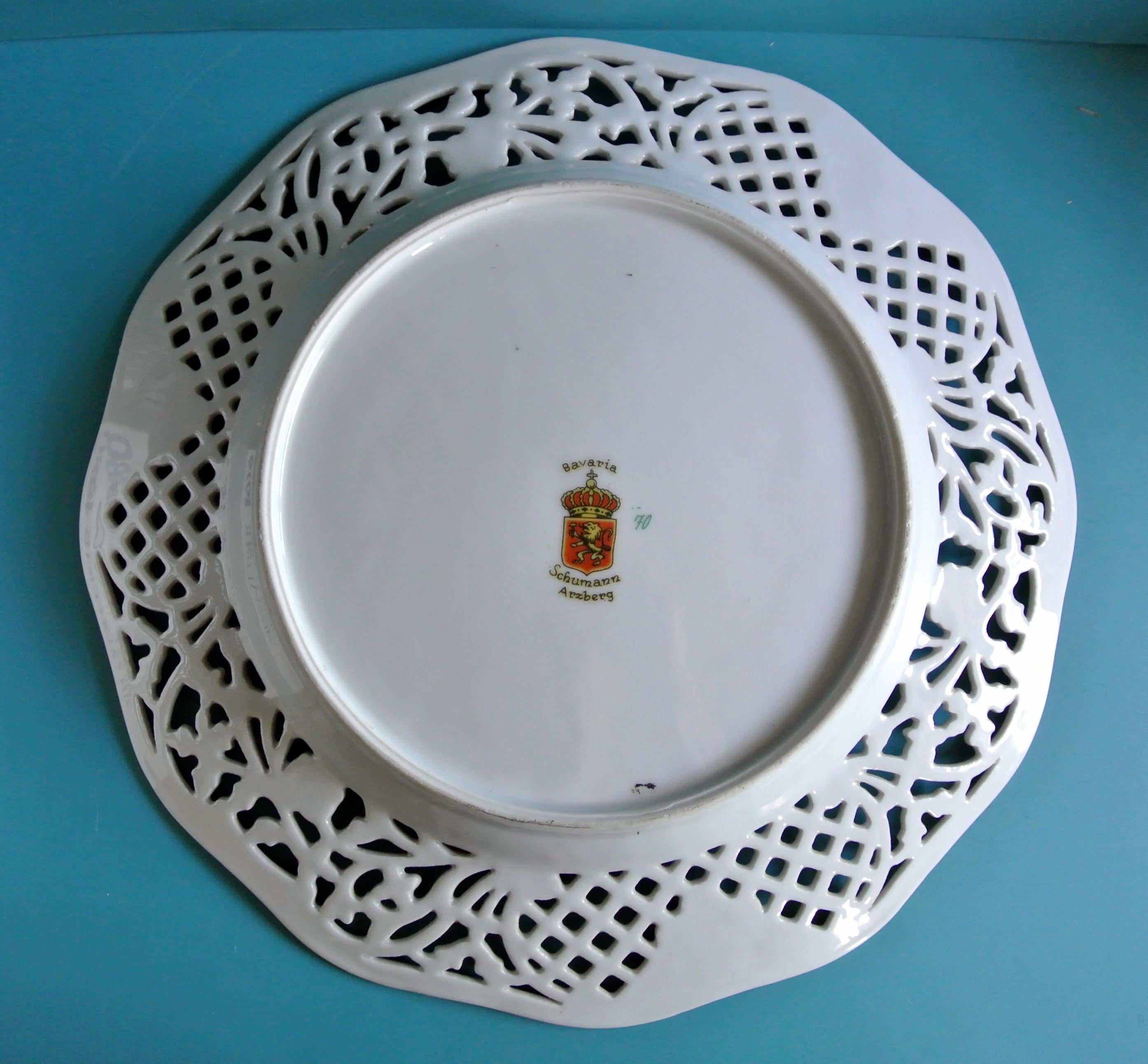 Vintage Bavaria Schumann Arzberg Porcelain Bowl: 1970s German