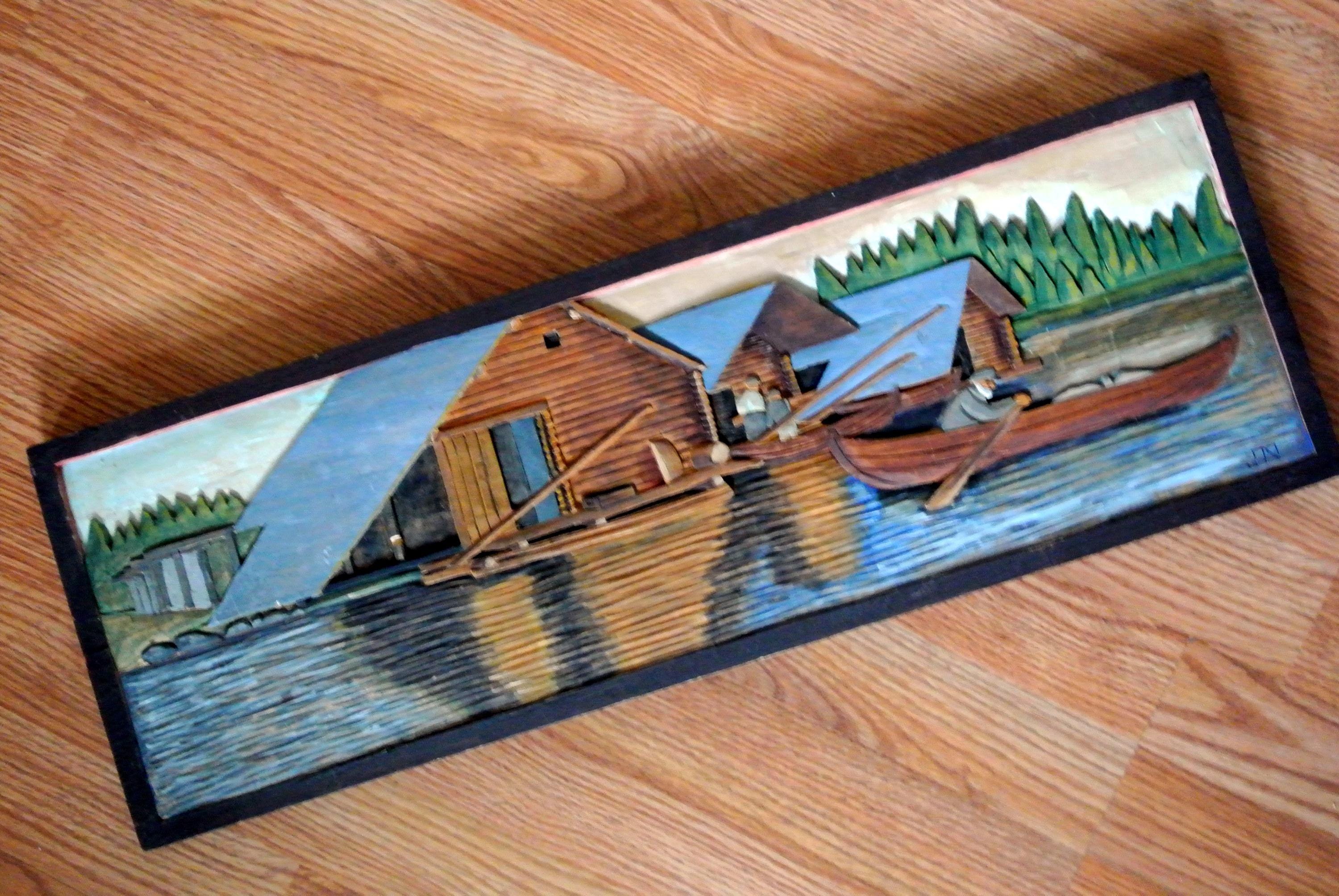 Wooden Boat 1940s - Etsy