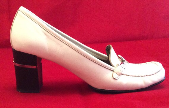 Vintage Patrick Cox loafers chunky heel shoes size