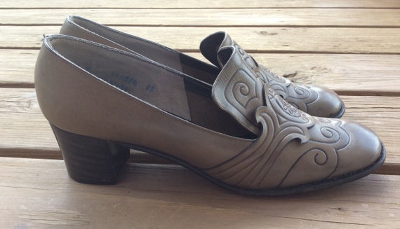 Loafers size 7.5 Vintage Deliso Debs de liso mod … - image 3