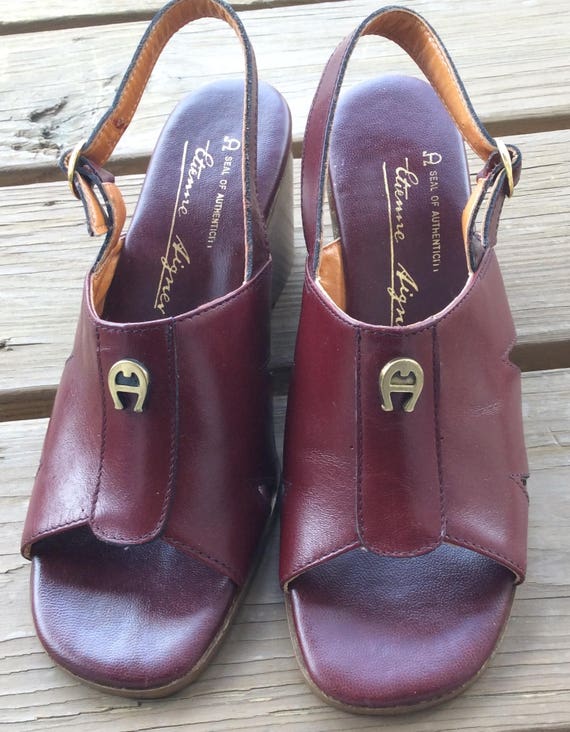 vintage aigner shoes