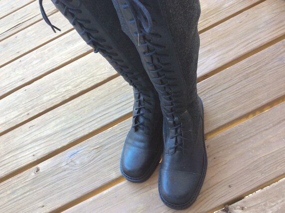 ralph lauren combat boots