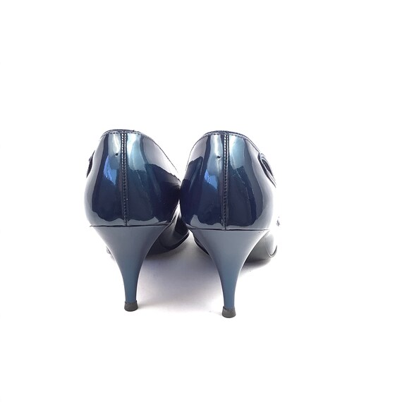 Navy heels store size 7