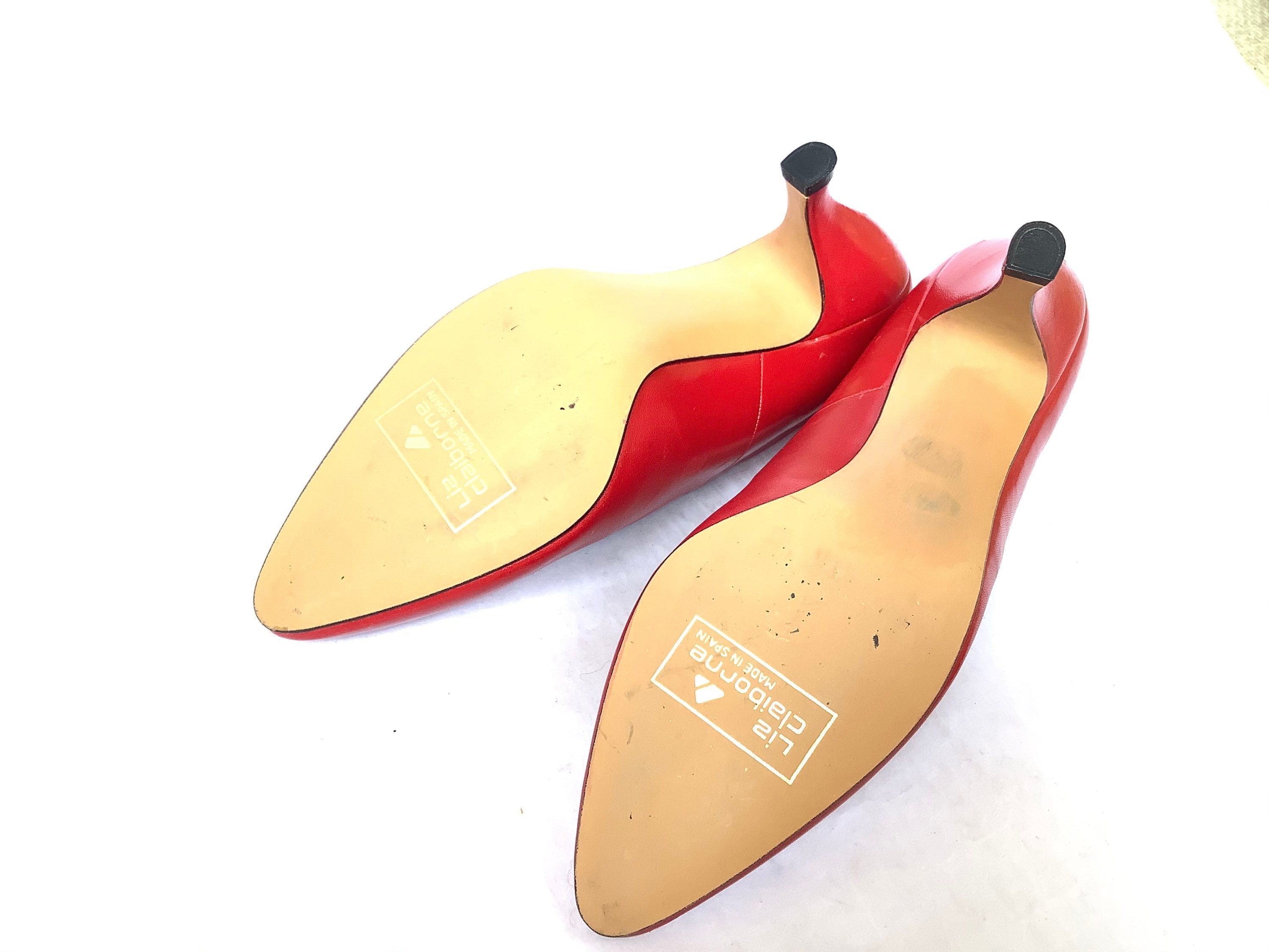 Liz claiborne hotsell red shoes