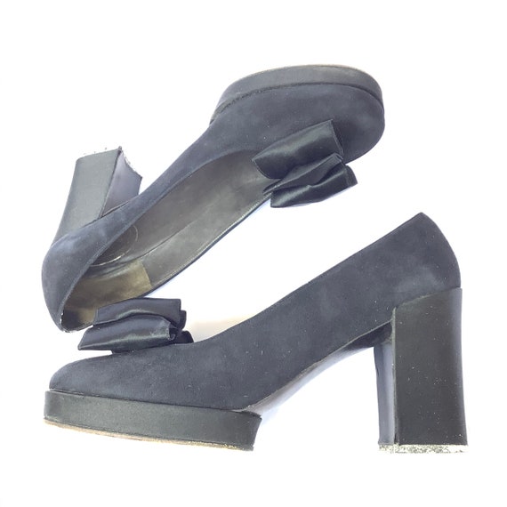 Rare Vintage Christian Dior 50s 60s mod heels sho… - image 1