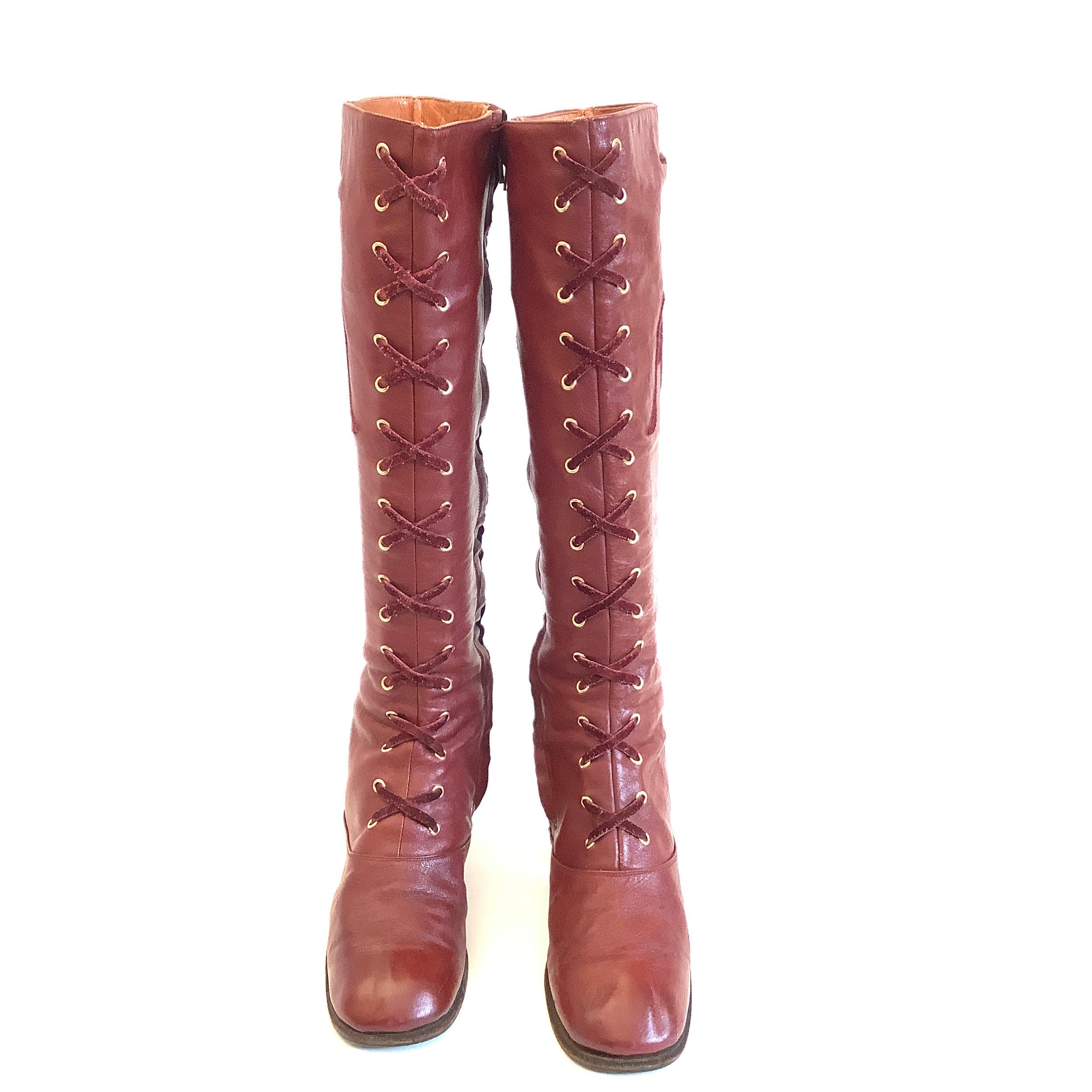 vintage aigner boots