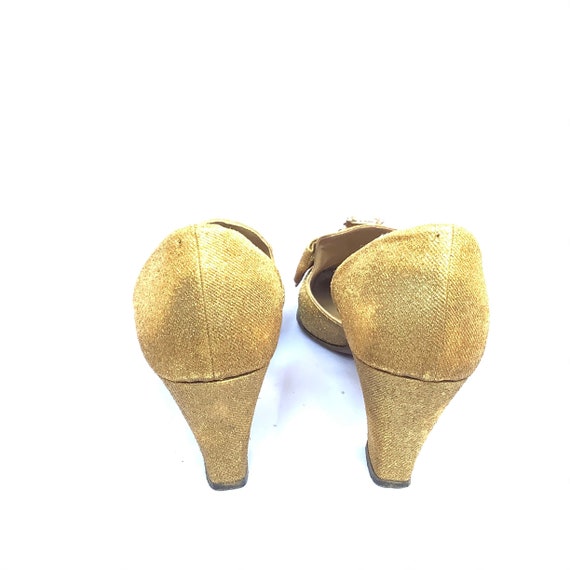 Schiaparelli Mod heels size 7 to 7.5 rare 1960 60… - image 3