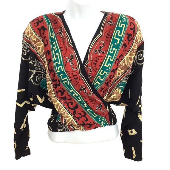 Size small Vintage tribal bohemian ethnic Greek k… - image 1