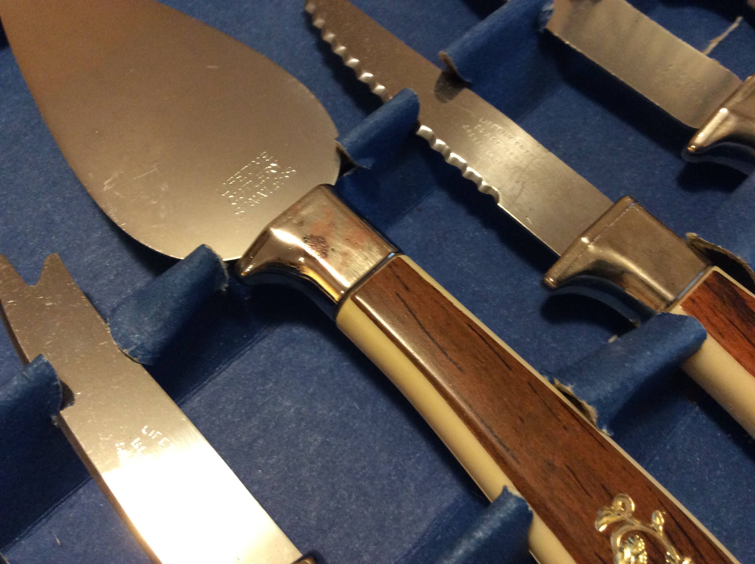 Vintage Cutlery Set 19 Pieces Knife Knives Sheffield Blades Etsy Canada